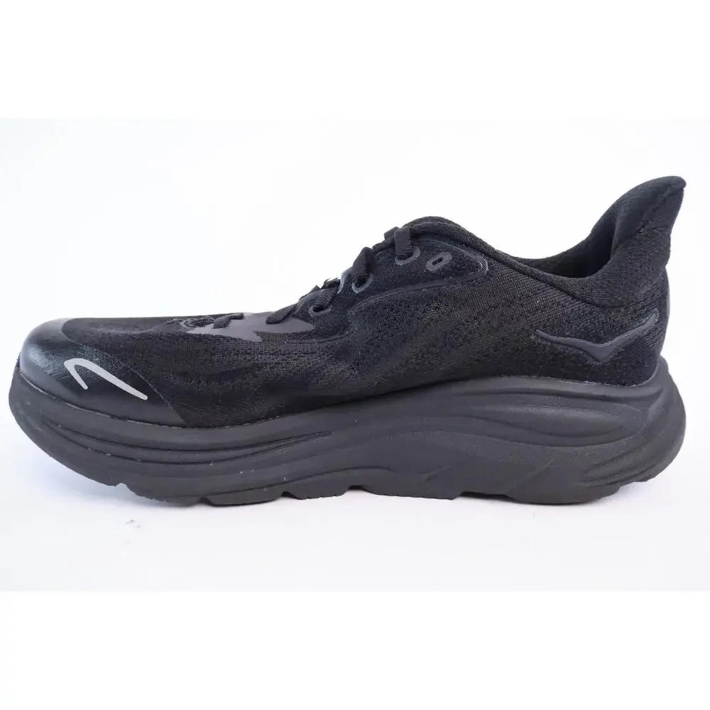 HOKA Clifton 10 Big Kids Size 6MD Black Running Shoes 1168860BBLC #142